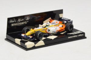 Renault R27 #3 G. Fisichella Renault F1 Team Showcar 2007 Minichamps 1:43 400070073 Μέταλλο - εικόνα 2 από 5
