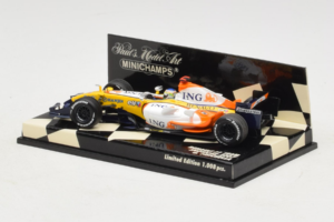 Renault R27 #3 G. Fisichella Renault F1 Team Showcar 2007 Minichamps 1:43 400070073 Μέταλλο - εικόνα 3 από 5