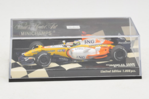 Renault R27 #3 G. Fisichella Renault F1 Team Showcar 2007 Minichamps 1:43 400070073 Μέταλλο - εικόνα 4 από 5