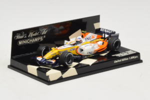 Renault R27 #4 H. Kovalainen Renault F1 Team Showcar 2007 Minichamps 1:43 400070074 Μέταλλο - εικόνα 2 από 5