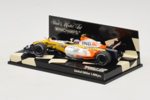 Renault R27 #4 H. Kovalainen Renault F1 Team Showcar 2007 Minichamps 1:43 400070074 Μέταλλο - εικόνα 3 από 5