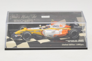 Renault R27 #4 H. Kovalainen Renault F1 Team Showcar 2007 Minichamps 1:43 400070074 Μέταλλο - εικόνα 4 από 5