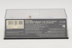 Renault R27 #4 H. Kovalainen Renault F1 Team Showcar 2007 Minichamps 1:43 400070074 Μέταλλο - εικόνα 5 από 5