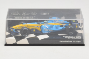 Renault R25 #6 G. Fisichella Renault F1 Team Showcar 2005 Minichamps 1:43 400050076 Μέταλλο - εικόνα 4 από 5