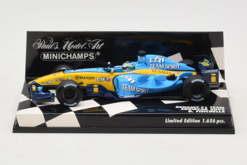 Renault R25 #6 G. Fisichella Renault F1 Team Showcar 2005 Minichamps 1:43 400050076 Μέταλλο