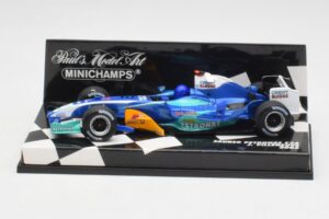 Sauber C24 J. Villeneuve F1 2005 Minichamps 1:43 400050011 Μέταλλο