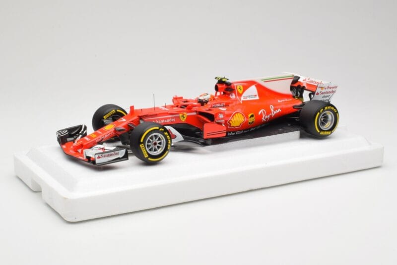 Scuderia Ferrari SF70H #7 K. Raikkonen Australian GP 2017 End of Race BBR 1:18 BBR181707-E Μέταλλο