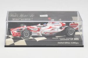 Super Aguri Honda SA06 #22 T. Sato Japanese GP 2006 Minichamps 1:43 400060122 Μέταλλο - εικόνα 5 από 5