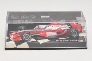 Super Aguri SA08 Honda #18 T. Sato F1 2008 Minichamps 1:43 400080018 Μέταλλο - εικόνα 4 από 5