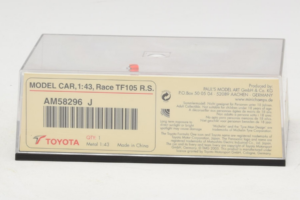 Toyota TF105 #17 R. Schumacher Panasonic Toyota Racing F1 2005 Minichamps 1:43 AM58296 Μέταλλο - εικόνα 5 από 5