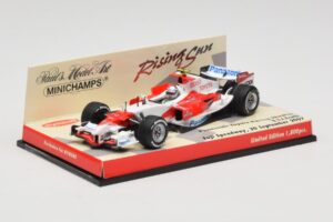 Toyota TF107 #12 J. Trulli Showcar 2007 Minichamps 1:43 403070082 Μέταλλο - εικόνα 2 από 5