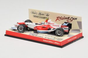 Toyota TF107 #12 J. Trulli Showcar 2007 Minichamps 1:43 403070082 Μέταλλο - εικόνα 3 από 5