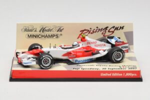 Toyota TF107 #12 J. Trulli Showcar 2007 Minichamps 1:43 403070082 Μέταλλο
