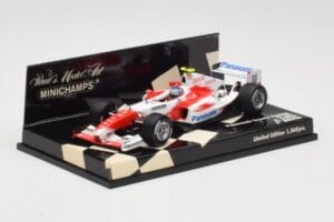 Toyota TF104 Panasonic Racing #0 R. Zonta 3rd Driver 2004 Minichamps 1:43 400040038 Μέταλλο - εικόνα 2 από 5