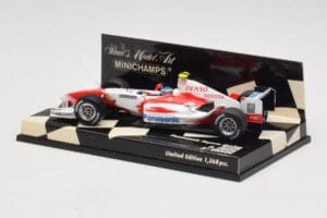 Toyota TF104 Panasonic Racing #0 R. Zonta 3rd Driver 2004 Minichamps 1:43 400040038 Μέταλλο - εικόνα 3 από 5
