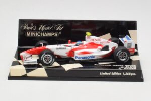 Toyota TF104 Panasonic Racing #0 R. Zonta 3rd Driver 2004 Minichamps 1:43 400040038 Μέταλλο