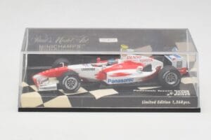 Toyota TF104 Panasonic Racing #0 R. Zonta 3rd Driver 2004 Minichamps 1:43 400040038 Μέταλλο - εικόνα 5 από 5