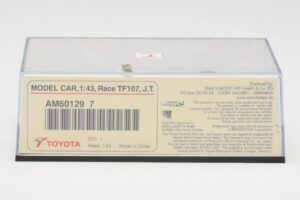 Toyota TF108 Showcar J. Trulli 2008 Minichamps 1:43 AM601297 Μέταλλο - εικόνα 4 από 5