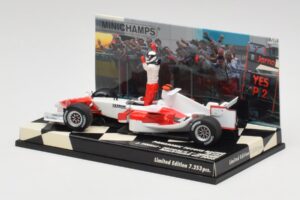 Toyota TF105 #16 J. Trulli Malaysia GP Podium 2005 Minichamps 1:43 400050116 Μέταλλο - εικόνα 3 από 4