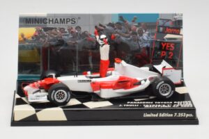 Toyota TF105 #16 J. Trulli Malaysia GP Podium 2005 Minichamps 1:43 400050116 Μέταλλο