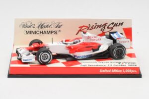 Toyota TF107 #12 J. Trulli F1 2007 Minichamps 1:43 403080081 Μέταλλο