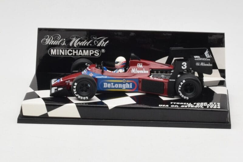 Tyrrell Ford 012 #3 M. Brundle Detroit GP USA 1984 Minichamps 1:43 400840003 Μέταλλο