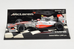 McLaren MP4-24 Mercedes #2 H. Kovalainen Vodafone McLaren Showcar F1 2009 Minichamps 1:43 530094372 Μέταλλο