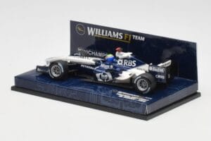 Williams FW27 BMW #7 M. Webber F1 2005 Minichamps 1:43 400050007 Μέταλλο - εικόνα 3 από 5