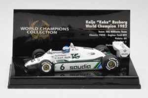 Williams FW08 #6 K. Rosberg F1 World Champion 1982 Minichamps 1:43 436820106 Μέταλλο