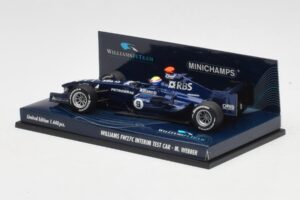 Williams FW27C BMW #7 M. Webber Test Car F1 2005 Minichamps 1:43 400050109 Μέταλλο - εικόνα 3 από 5