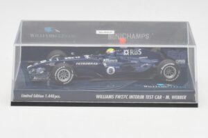 Williams FW27C BMW #7 M. Webber Test Car F1 2005 Minichamps 1:43 400050109 Μέταλλο - εικόνα 5 από 5