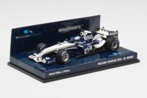 Williams FW28 M. Webber Showcar F1 2006 Minichamps 1:43 400060079 Μέταλλο - εικόνα 2 από 5
