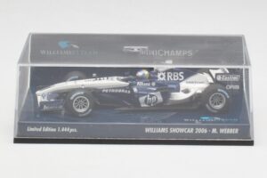 Williams FW28 M. Webber Showcar F1 2006 Minichamps 1:43 400060079 Μέταλλο - εικόνα 5 από 5