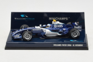 Williams FW28 Cosworth #10 N. Rosberg Williams F1 Team 2006 Minichamps 1:43 400060010 Μέταλλο