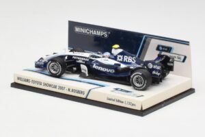 Williams FW29 N. Rosberg F1 Showcar 2007 Minichamps 1:43 400070086 Μέταλλο - εικόνα 2 από 5