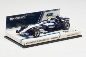Williams FW29 N. Rosberg F1 Showcar 2007 Minichamps 1:43 400070086 Μέταλλο - εικόνα 3 από 5