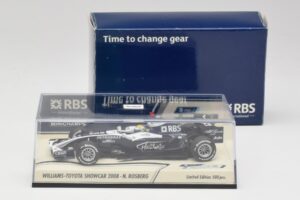 Williams FW30 N. Rosberg F1 Showcar 2008 Minichamps 1:43 403080077 Μέταλλο - εικόνα 2 από 4