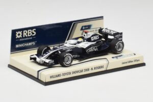 Williams FW30 N. Rosberg F1 Showcar 2008 Minichamps 1:43 403080077 Μέταλλο - εικόνα 3 από 4