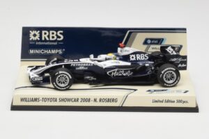 Williams FW30 N. Rosberg F1 Showcar 2008 Minichamps 1:43 403080077 Μέταλλο