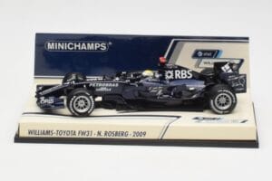 Williams FW31 Toyota #16 N. Rosberg F1 2009 Minichamps 1:43 400080207-M1 Μέταλλο