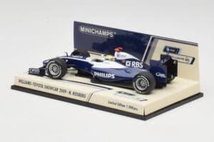 Williams FW31 N. Rosberg F1 Showcar 2009 Minichamps 1:43 400090086 Μέταλλο - εικόνα 3 από 4