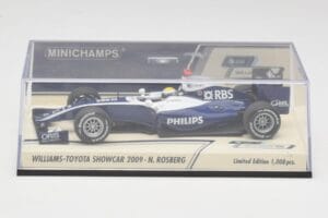 Williams FW31 N. Rosberg F1 Showcar 2009 Minichamps 1:43 400090086 Μέταλλο - εικόνα 4 από 4
