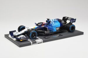 Williams FW43B Mercedes #63 G. Russell Belgian GP 2021 Minichamps 1:18 117211363 Ρητίνη - εικόνα 2 από 7