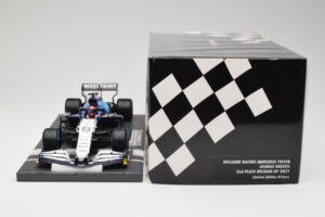 Williams FW43B Mercedes #63 G. Russell Belgian GP 2021 Minichamps 1:18 117211363 Ρητίνη - εικόνα 6 από 7