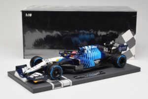 Williams FW43B Mercedes #63 G. Russell Belgian GP 2021 Minichamps 1:18 117211363 Ρητίνη - εικόνα 7 από 7