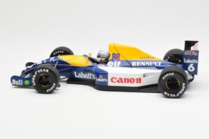 Williams Renault FW14 #6 R. Patrese F1 1991 Minichamps 1:18 100910006 Μέταλλο - εικόνα 4 από 8