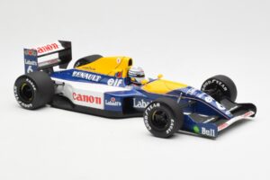 Williams Renault FW14 #6 R. Patrese F1 1991 Minichamps 1:18 100910006 Μέταλλο - εικόνα 6 από 8