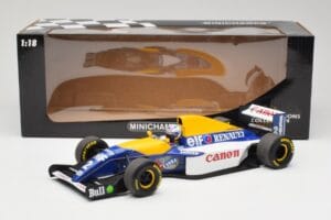 Williams FW15C Renault #2 A. Prost F1 World Champion 1993 Minichamps 1:18 180930002 Ρητίνη - εικόνα 7 από 7