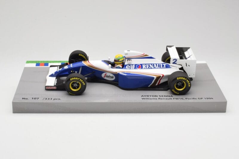 Williams Renault FW16 #2 A. Senna Pacific GP 1994 Minichamps 1:18 543941802 Μέταλλο