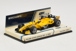 Williams FW29 Toyota A. Wurz Williams F1 Team Showcar 2007 Minichamps 1:43 400070087 Μέταλλο - εικόνα 2 από 5